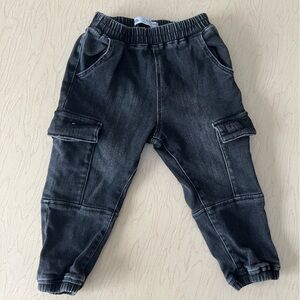 Black Cargo Jeans 18-24 Months Zara